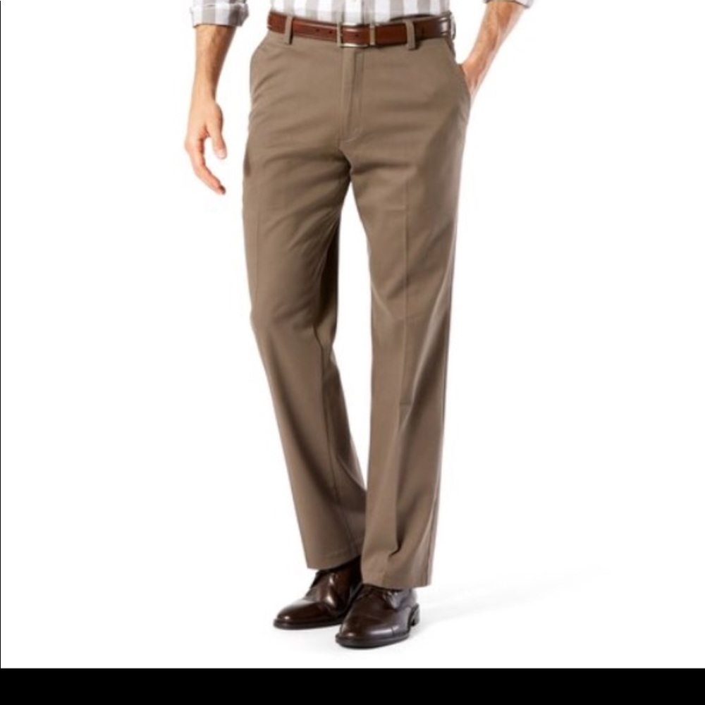 Dockers D2 Flat Front Khaki Dress Pants